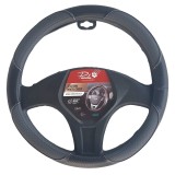 Husa volan PVC, negru cu gri Automobile ProTravel, Panda