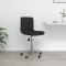 vidaXL Scaun de birou pivotant, negru, material textil