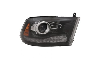 Far Ram 1500/2500/3500, 05.2012-2015, montare fata, dreapta, cu lentile; cu indicator led; cu lumina de zi; cu lumina de parcare LED; Tip=USA; HB3+Hi foto