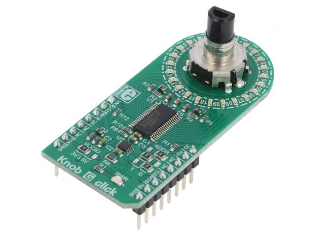 Click Board Transmițător Rotativ KNOB G CLICK GPIO I2C PCA9956B