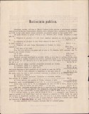 HST A1827 Rationiciu publicu 1873 T&acirc;rgu Mureș Ioan Rațiu