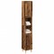 vidaXL Dulap de baie, lemn vechi, 30x30x190 cm, lemn prelucrat 857102