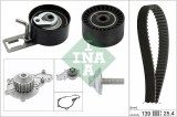 INA 530 0577 30 Set pompa apa + curea dintata