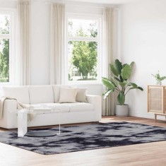vidaXL Covor shaggy cu pom &icirc;nalt, NAVARRA, gri &icirc;nchis, 240x340 cm 4102856