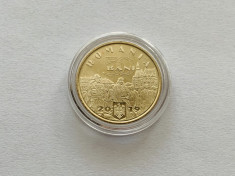 50 Bani 2019 Romania, Ferdinand I, UNC din fisic, in capsula foto