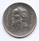 San Marino 1000 Lire 1978 (Tolstoy) Argint 14.6 g/835, 31.4 mm, KM-85 (2), Europa