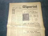 ZIARUL SPORTUL 1 DECEMBRIE 1982