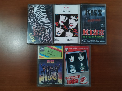 Kiss - 5 casete foto