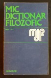 Mic dicționar filozofic - P. Apostol, I. Banu...