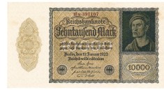 Germania 10 000 10000 Mark 1922 P-72 Seria 391107 foto