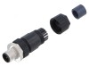 Conector M12 mufă tată drept terminal IP67 - Conector M12 pentru aplicații industriale
