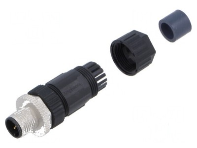 Conector M12 mufă tată drept terminal IP67 - Conector M12 pentru aplicații industriale foto