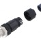 Conector M12 mufă tată drept terminal IP67 - Conector M12 pentru aplicații industriale