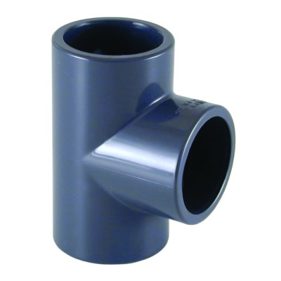 PVC-U T-St&amp;uuml;ck Muffe 20 mm PN16 foto