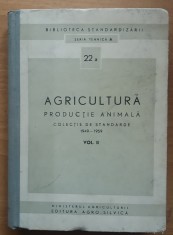 Agricultura Productie Animala, Colectia De Standarde 1949-1959 (volumul 2)