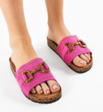 Cumpara ieftin Papuci dama Sinclair Fuchsia