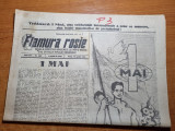 Flamura rosie 30 aprilie 1963-articol resita,ziua muncii,barajul secul