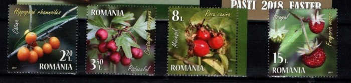 Fructe de pădure, 2017, LP 2162, MNH