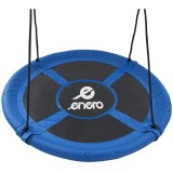 Leagan tip cuib, diametru XXL 110 cm, inaltime reglabila, maxim 150 kg, albastru Household NewTrend