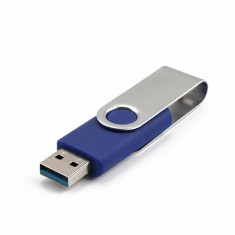 Stick memorie 256GB, USB 2.0, albastru foto