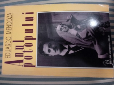 Eduardo Mendoza Anul potopului foto