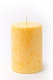 Lumanare parfumata, Cilindru diametru 7 cm, Galben, Lamaie, 115 mm, DARIALEX ART