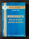 Florin Diac - Monografia Societatii de Stiinte Matematice din Romania