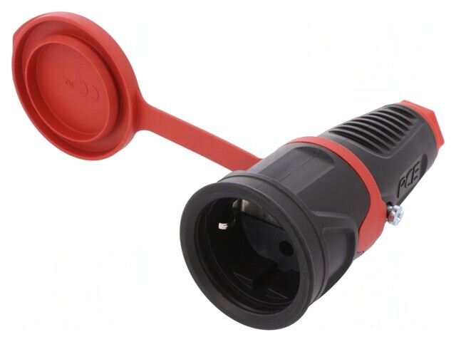 Conector Alimentare AC 2P+PE 250V 16A Pe Cablu