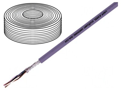 Cablu Electric 2x2x0.75mm2 Cu PVC Violet foto