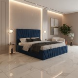 Pat Tapitat Leon Albastru Catifea Premium Contactează-ne