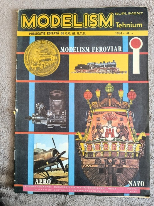 Revista Modelism nr. 4 / 1984 / C rev M1
