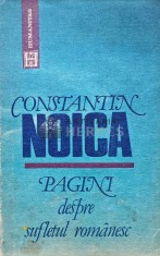 Pagini despre sufletul romanesc - 1991 - Constantin Noica (AB7)