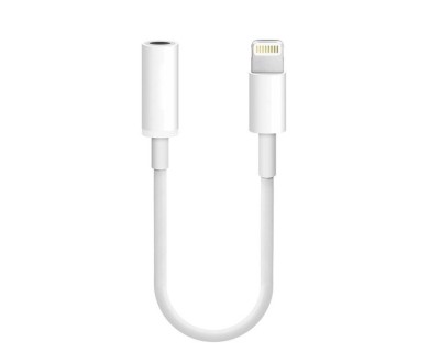 Adaptor casti audio MyStyle compatibil cu Apple ,de la Lightning la Jack 3.5mm foto