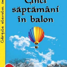 Cinci săptămâni în balon - Paperback - Jules Verne - Cartex