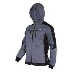 Jacheta Lucru Slim-fit Elastica / Gri - Xl/h-182