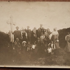 Fotografie de grup la Manastirea Cocos, Galati 1912// fotografie