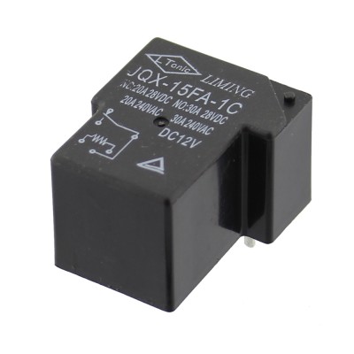 Releu 12V, 30A, JQX-15FA-1C, L101892 foto