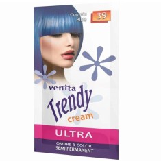 Sampon Colorant si Nuantator, Trendy Cream, Venita, NR.39 - Cosmic Blue, 35g foto
