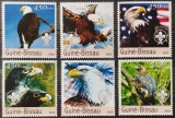 BC337, Guinea-Bissau 2003, serie fauna, pasari