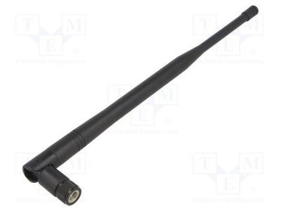 Antenă WiFi 7dBi SR PASSIVES, lineare &amp;icirc;n unghi, cu &amp;icirc;nşurubare, verticală foto