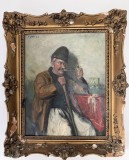 Cumpara ieftin Tablou Andor G Horvat - Batran cu pipa