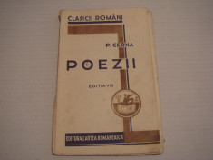 Poezii - Panait Cerna Editura Cartea Romaneasca 1930 foto