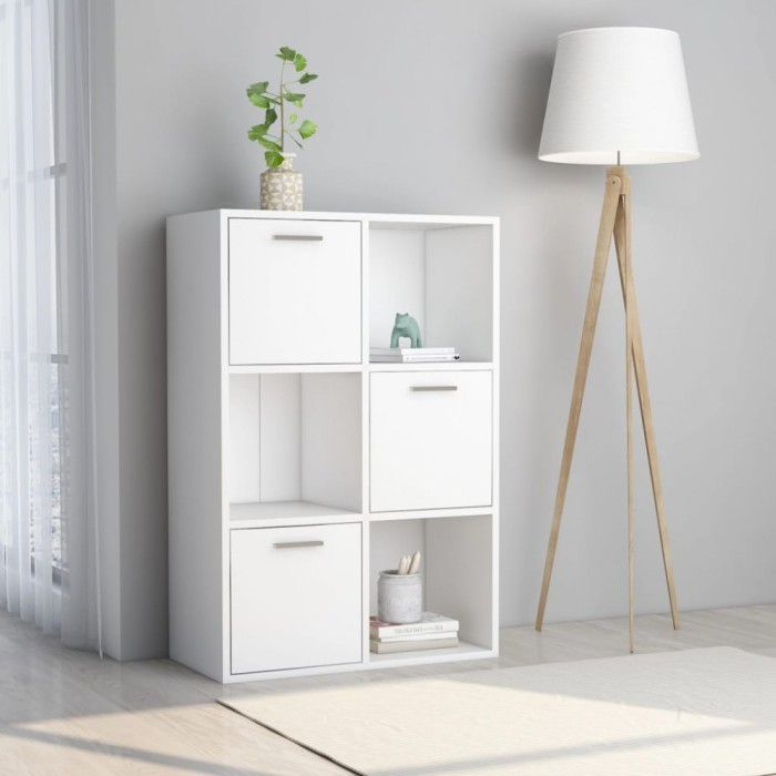 Gossi dulap de depozitare, alb, 60 x 29,5 x 90 cm, lemn prelucrat