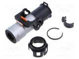 Conector alimentare DC tată drept pe cablu AMPHENOL GEC -40&divide;125&deg;C PIN: 1