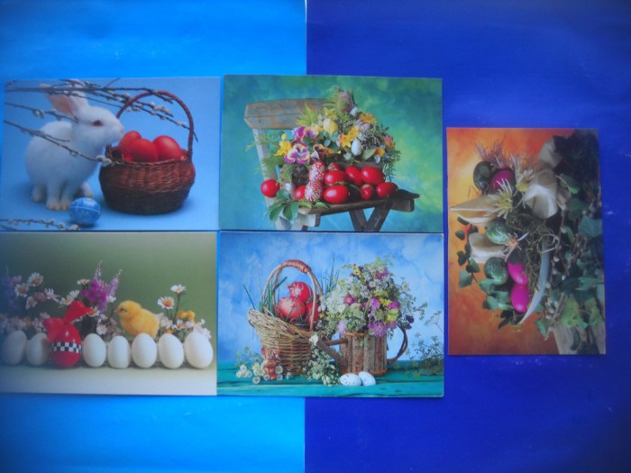 HOPCT LOT 2118 FELICITARE PASCALA -4 CARTI POSTALE-NECIRCULATE