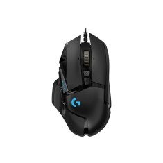 Logitech G502 HERO , Mouse Gaming 16000 DPI, 11 butoane, RGB, greutati ajustabile, USB