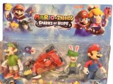 Set figurine Mario cu masina si accesorii