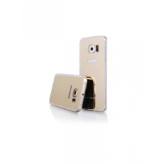 Husa Silicon + Plastic Samsung Galaxy S6 g920 Gold Mirror