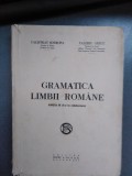 Gramatica limbii romane - editura Socec cu autograf Valeriu Grecu