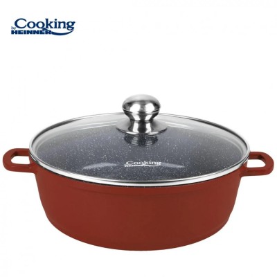 CRATITA ALUMINIU+CAPAC 36x9.5CM, 8.8L, CALABRIA, COOKING BY HEINNER foto